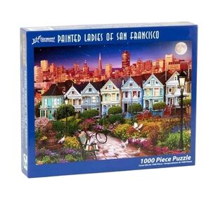 Vermont Christmas Company Painted Ladies of San Francisco Jigsaw Puzzle 1000 Pcs